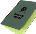 Wasserfeste Notizbücher