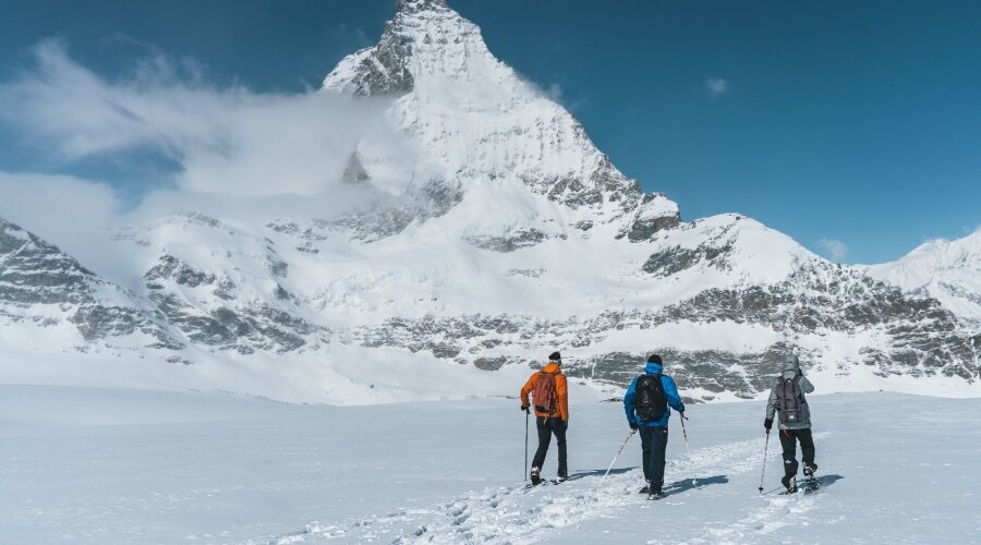 Wintertourismus in den Alpen