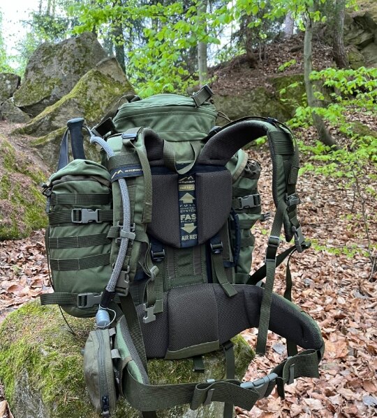 Wisport Crafter Rucksack - zusätzliche Taschen