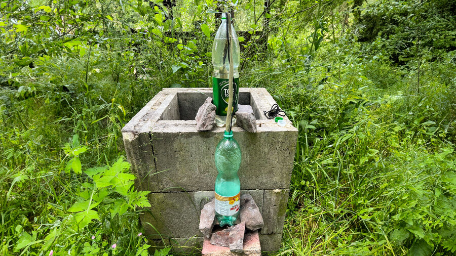 Notfiltration - Kapillarwirkung