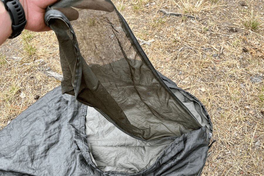 Schlafsack Snugpak JUNGLE Moskitonetz
