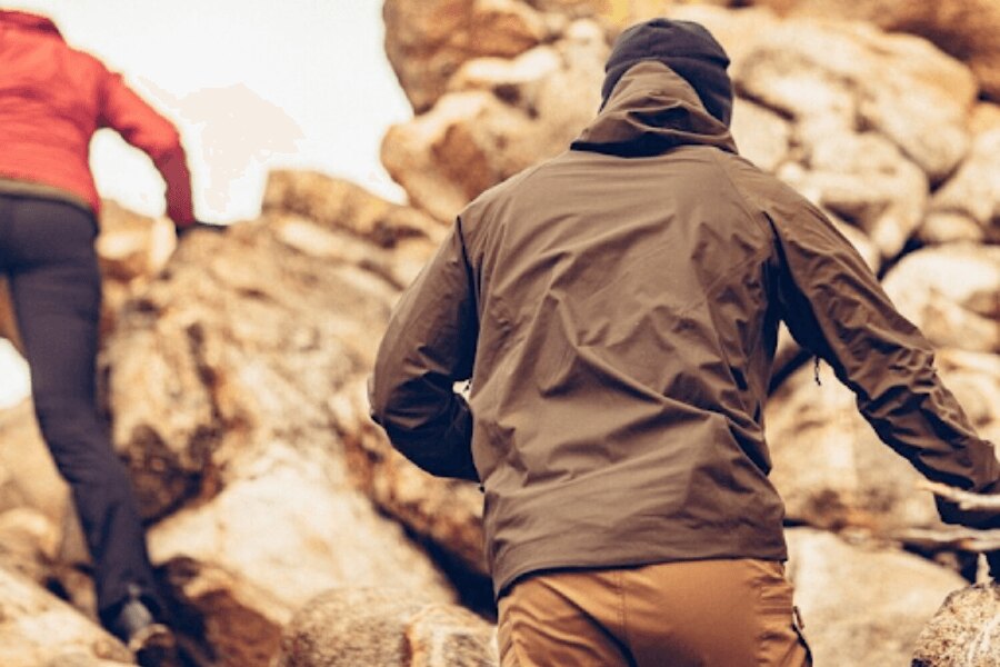 Hardshell-Jacke, Softshell