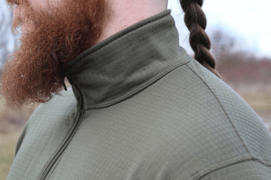 Funktionsshirt LVL 2 von Helikon-Tex - Detail am Kragen