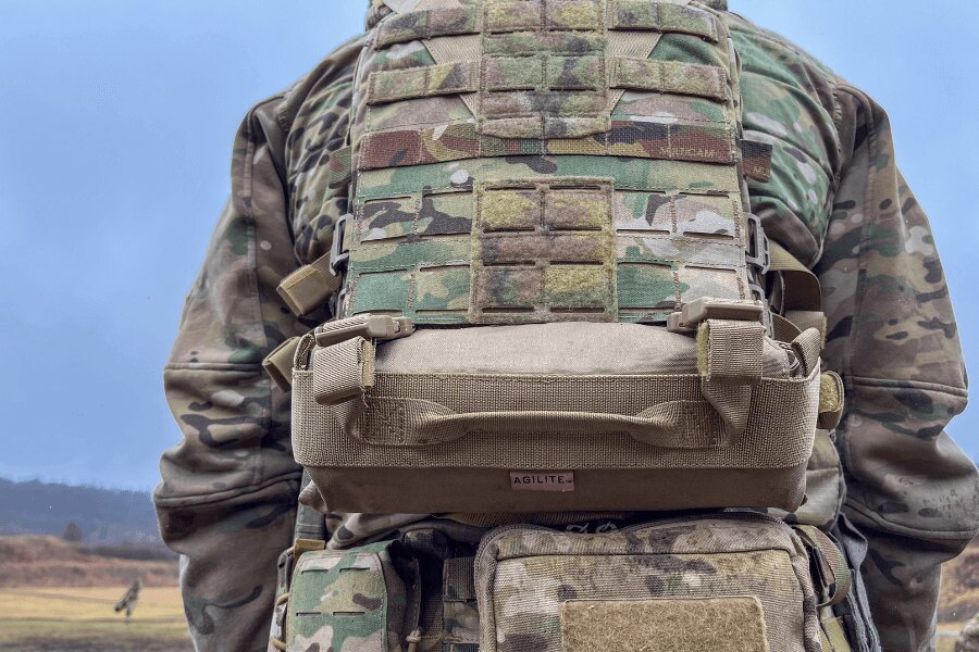 BuddyStrap Rettungsgurt Agilite - Detail von hinten
