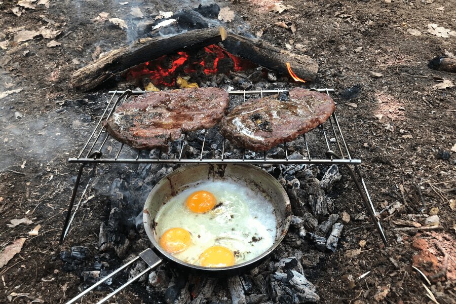 Outdoor-Grillrost. Quelle: Hana Sedláková