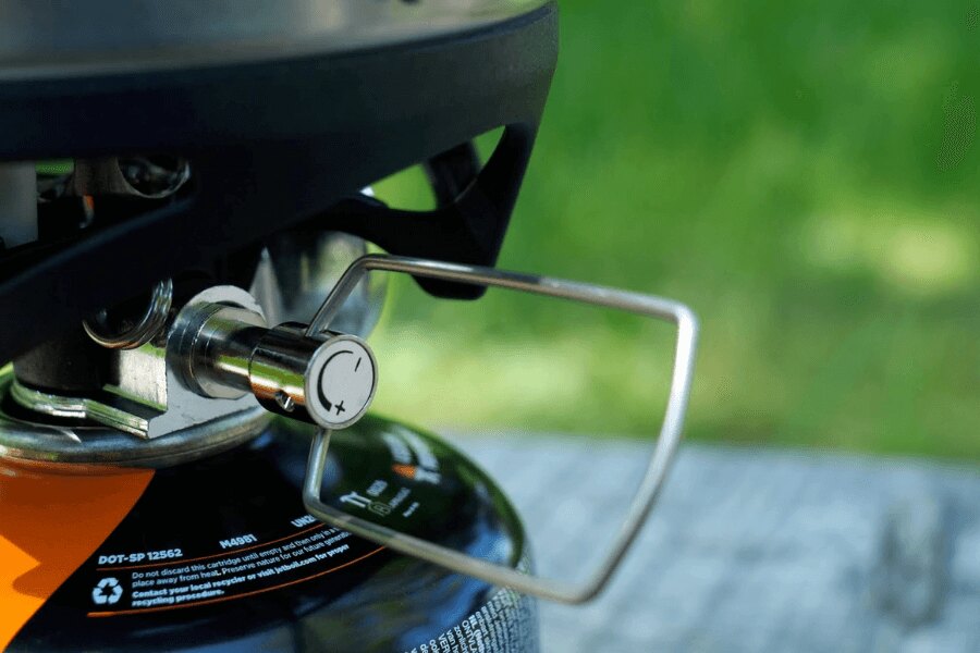 Jetboil Bedienungsdetails. Quelle: Rigad