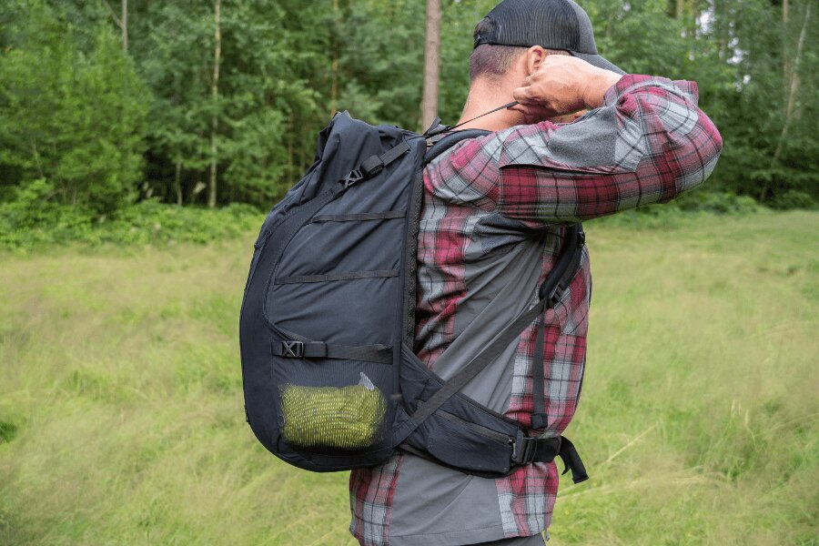 Summit Rucksack Helikon-Tex, Schultergurte. Quelle: L.G. (Autor)