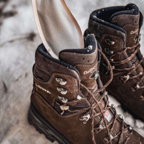 Einlegesohle für Winter-Trekkingschuh Lowa. Quelle: Rigad
