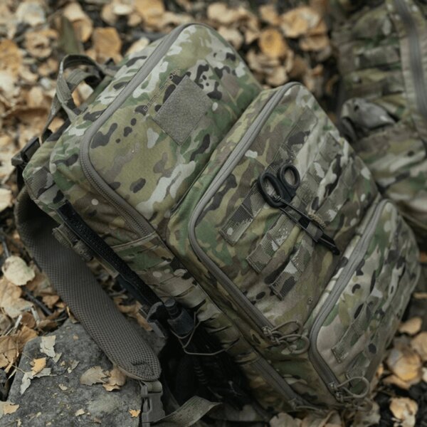 Medizinischer Rucksack Mission Medic Eberlestock<sup>®</sup> im Waffenlager. Quelle: eberlestock.com, Rigad