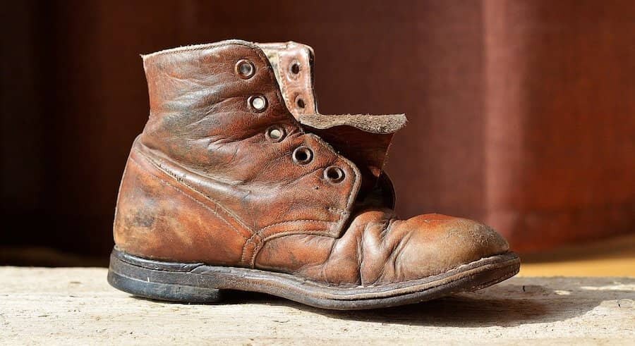 Lederschuh