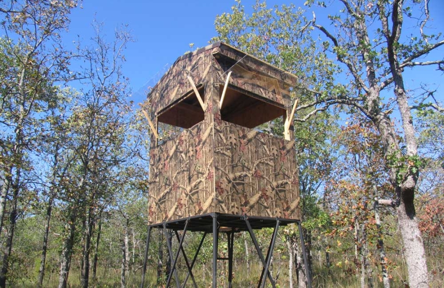 Ansitz mit Tarnmuster Mossy Oak<sup>®</sup> Break-Up<sup>®</sup> Infinity™