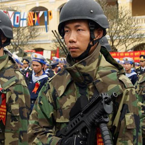 Maskovací vzor Vietnam Tigerstripe 15
