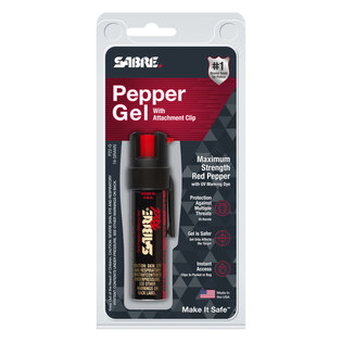 Abwehrspray Civilian mit Clip Sabre Red®, Gel