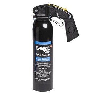 Abwehrspray MK-9 Fogger Sabre Red® / Nebel
