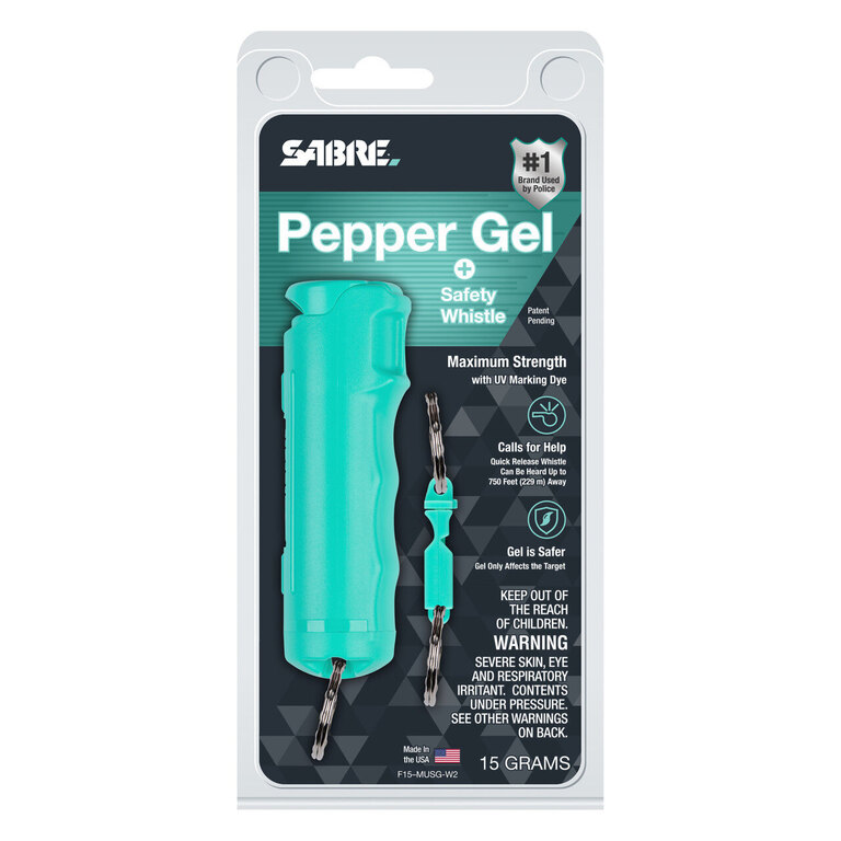 Abwehrspray Pepper Gel / Pfeife 2in1 Sabre Red®