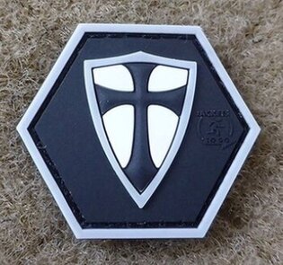 Abzeichen Recte Faciendo Hexagon Shield JTG®