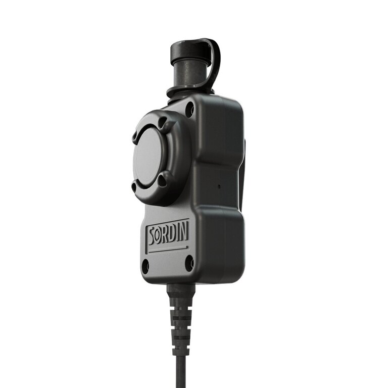 Adapter zum Anschluss an das Push-to-Talk (PTT) Radio Single Sordin®