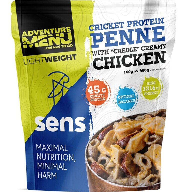 Adventure Menu® - Cricket-Protein-Penne mit Hühnerfleisch 400 g