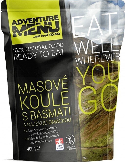 Adventure Menu® - Fleischklöße mit Basmati und Tomatensauce