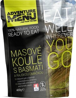 Adventure Menu® - Fleischklöße mit Basmati und Tomatensauce