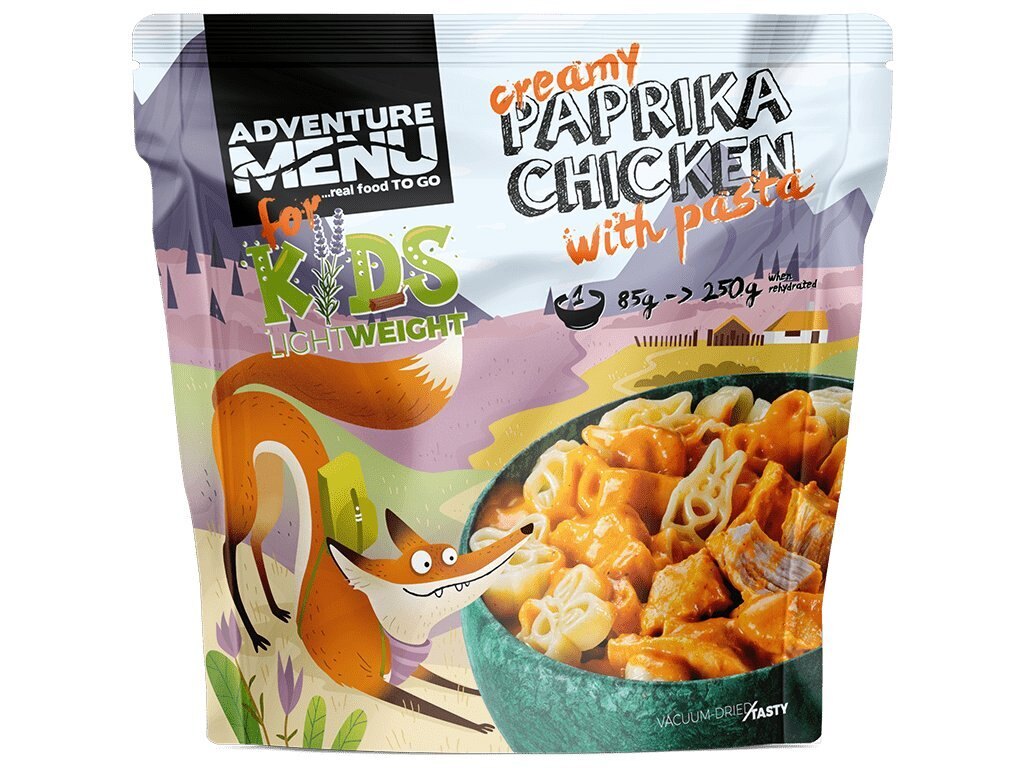 Adventure Menu® - Hähnchen mit Paprika und Nudeln, 250 g