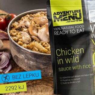 Adventure Menu® - Huhn auf Wildart mit Reis 400 g