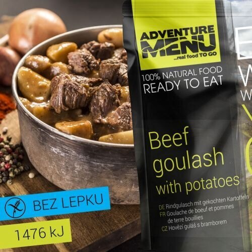 Adventure Menu® - Rindergulasch mit Kartoffeln 400 g