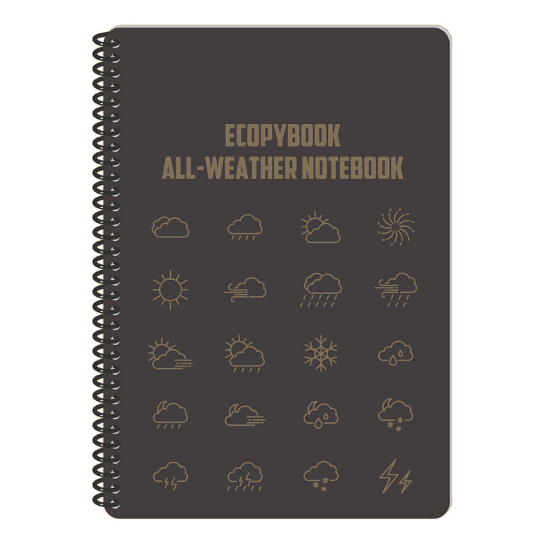 All-Wetter-Notizbuch Ecopybook A5 von M-Tac®