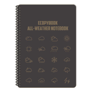 All-Wetter-Notizbuch Ecopybook A5 von M-Tac®