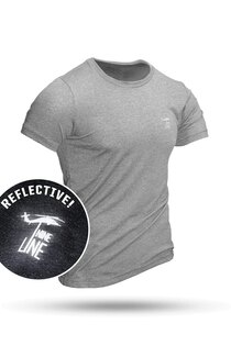Athletic Reflective Dropline Logo T-Shirt Nine Line®