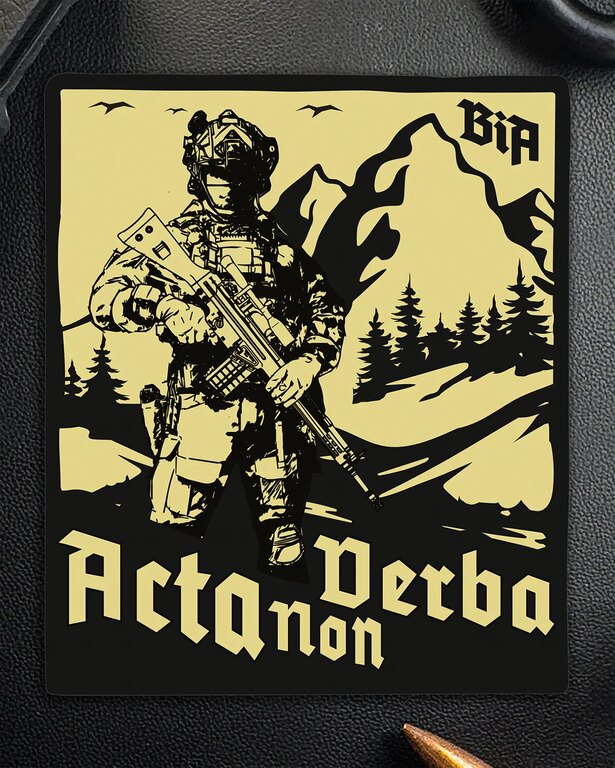 Aufkleber Acta Non Verba Brothers in Arms®
