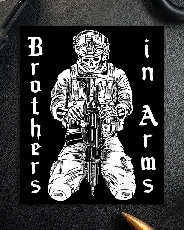 Aufkleber Brothers in Arms®