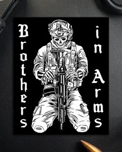 Aufkleber Brothers in Arms®