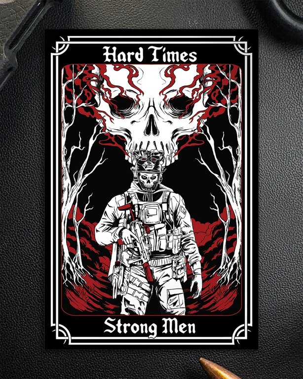 Aufkleber Hard Times Tarot Brothers in Arms®