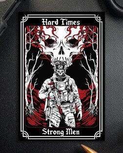 Aufkleber Hard Times Tarot Brothers in Arms®