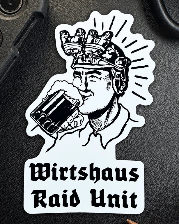 Aufkleber Raid Party Brothers in Arms®