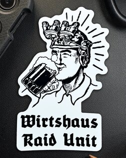 Aufkleber Raid Party Brothers in Arms®