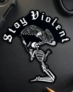 Aufkleber Stay Violent Brothers in Arms®