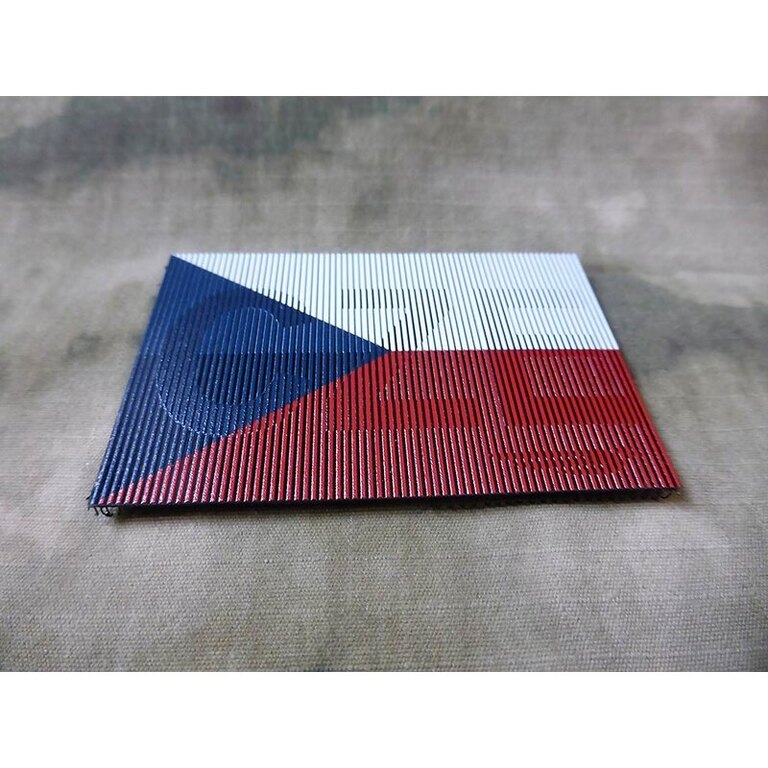Aufnäher Flagge ČR Infrarot IR JTG® - farbig