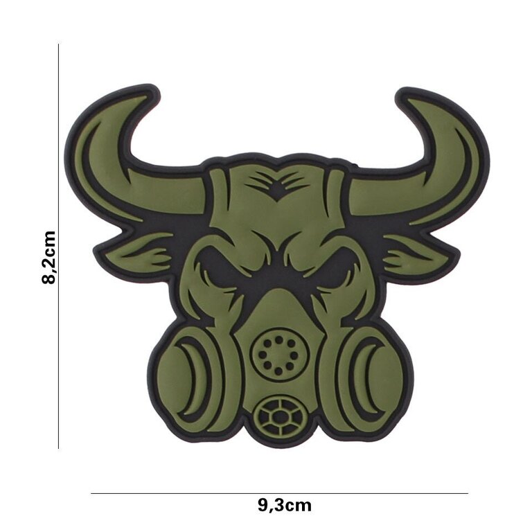 Aufnäher Gasmask Bull 101INC®