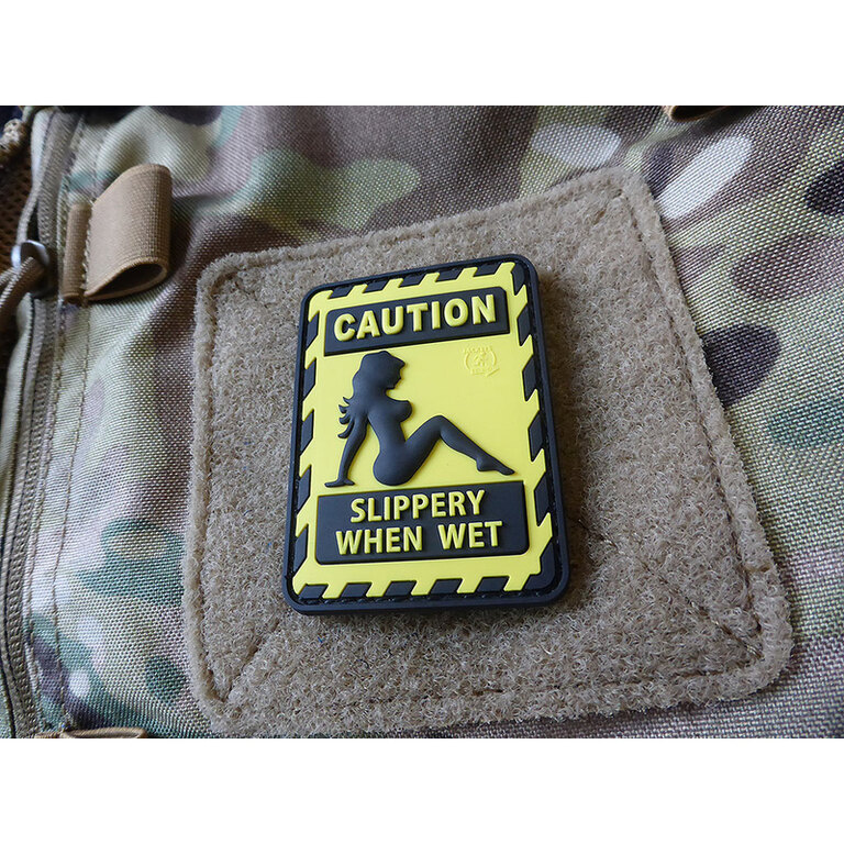 Aufnäher Slippery When Wet JTG®