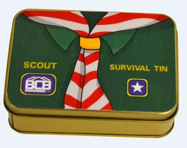 BCB® Scout Survival Tin Rettungskasten