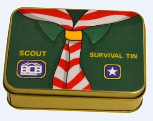 BCB® Scout Survival Tin Rettungskasten