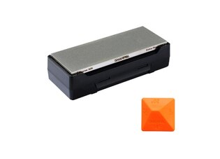 Beidseitiger Schleifstein Dual Diamond Coarse + Extra-Fine mit Basis 20,3 cm x 7,6 cm Sharpal®