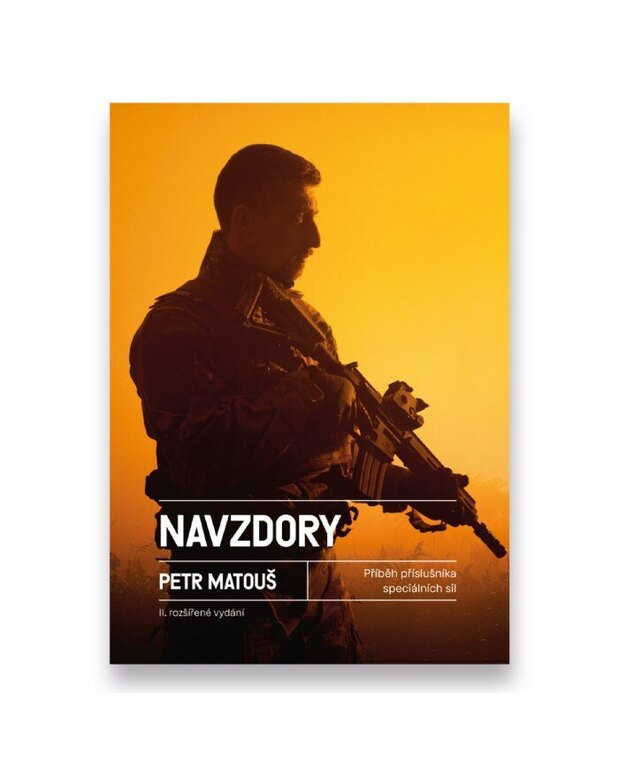 Buch Navzdory II – Die Geschichte eines Angehörigen der Spezialkräfte der AČR