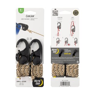 CamJam Nite Ize® Karabiner mit Seil