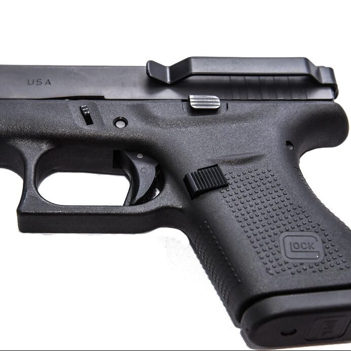 Clip Clipdraw® für das verdeckte Tragen der Pistole Glock® 17, 19, 22, 23, 24, 25, 26, 27, 28, 30S, 31, 32, 33, 34, 35, 36