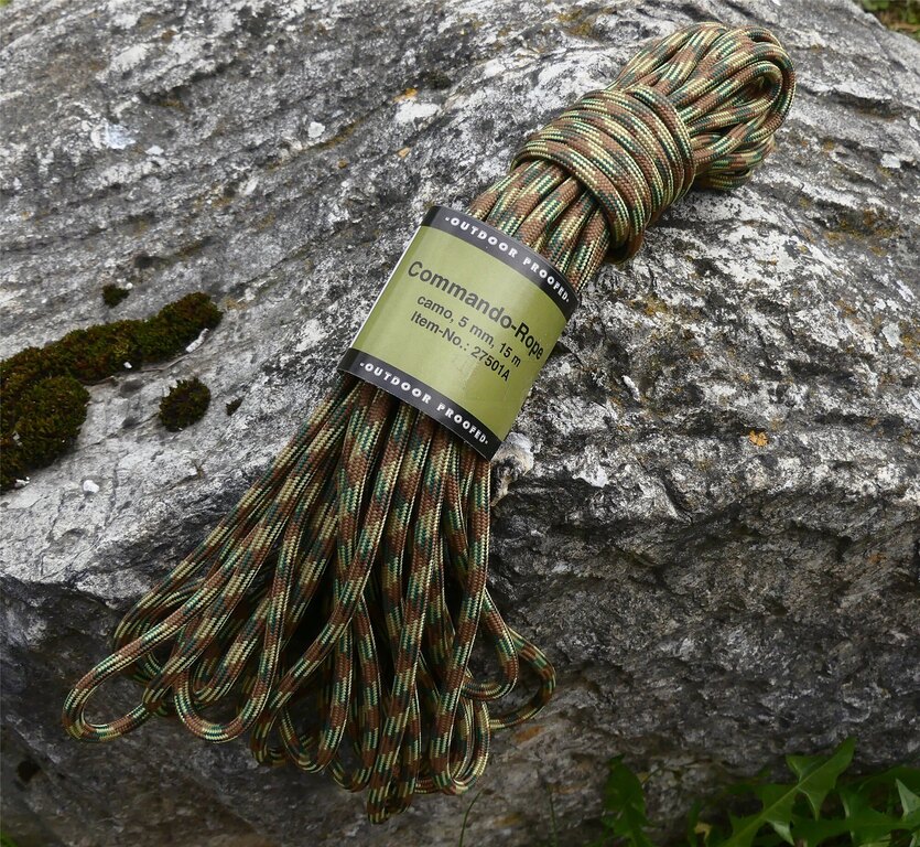 Commando-Seil MFH® 15 m, Durchmesser 5 mm