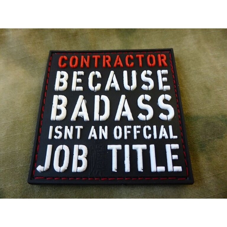 Contractor JTG® Aufnäher - bunt