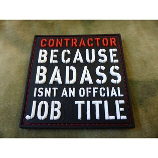 Contractor JTG® Aufnäher - bunt